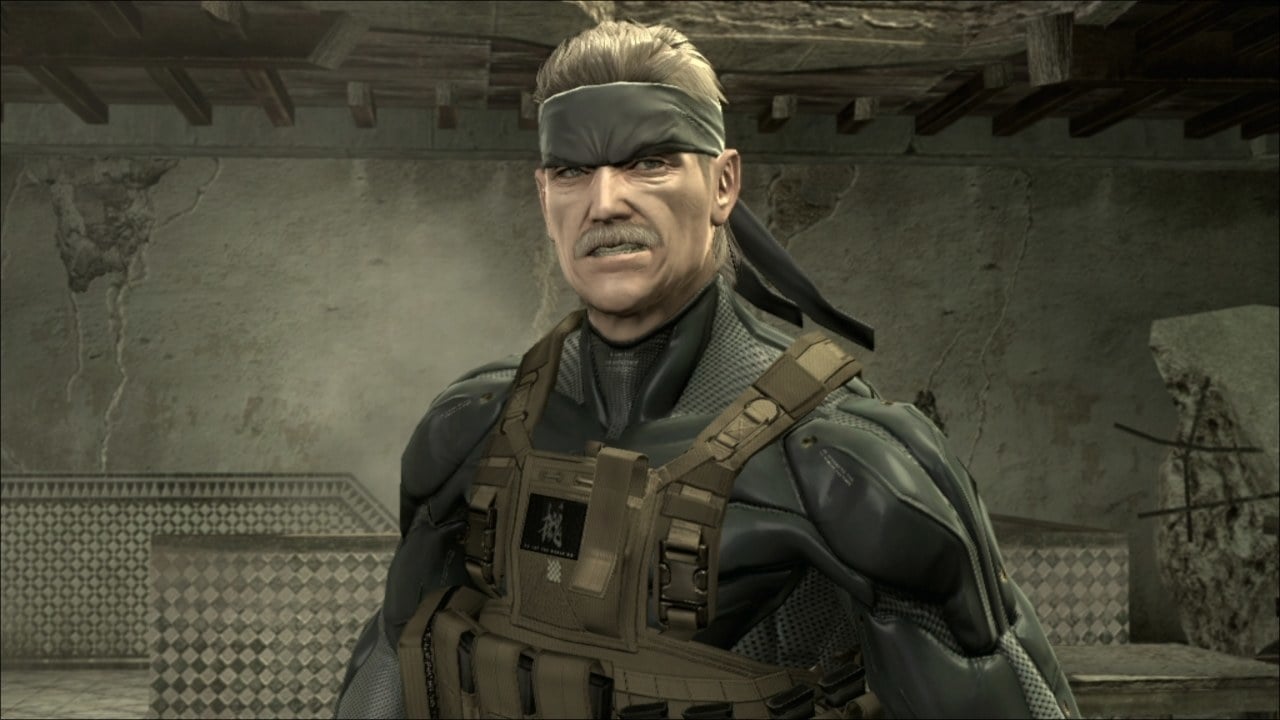 Old Snake from Metal Gear Solid 4.