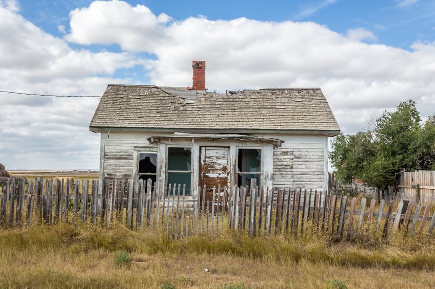 old abandoned house