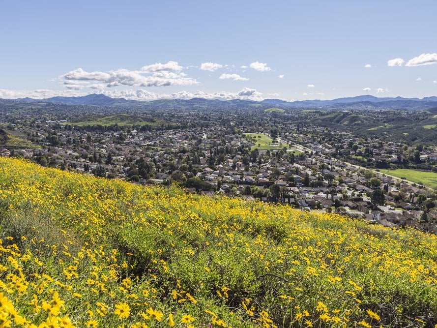 field in Thousand Oaks, California