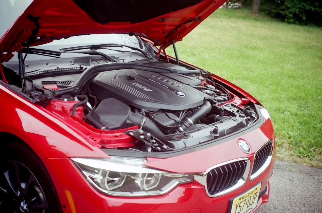 2016 BMW 340i powertrain