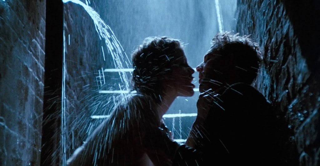 Kim Basinger and Mickey Rourke in '9 1/2 Weeks'