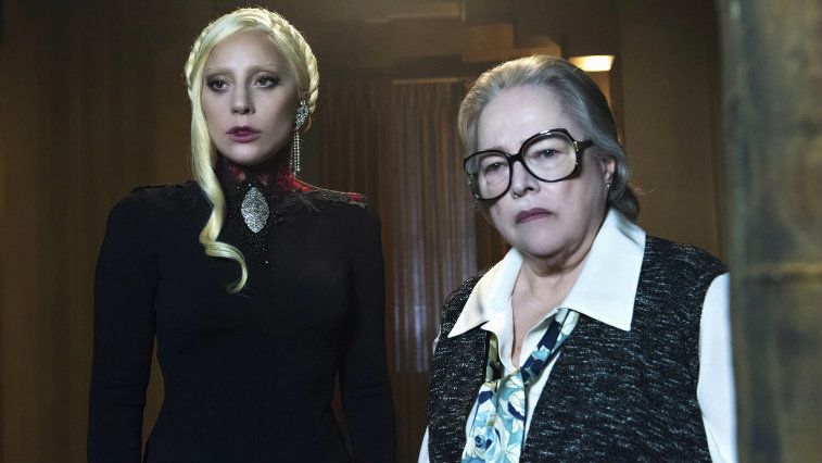 Lady Gaga and Kathy Bates in American Horror Story