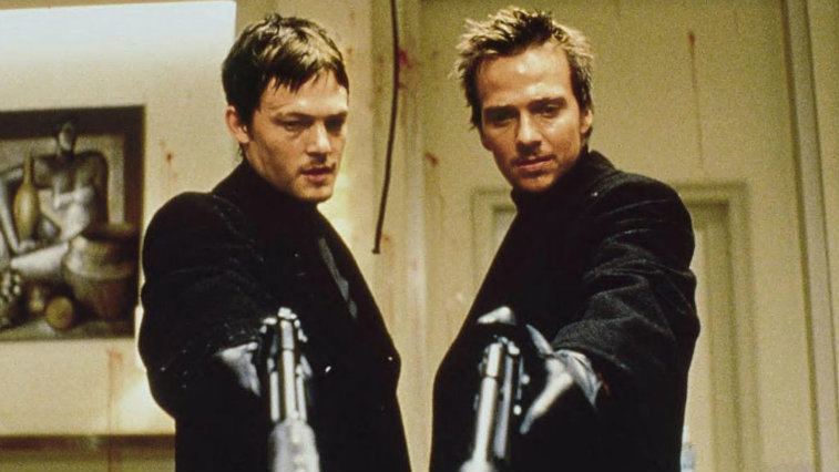 Norman Reedus and Sean Patrick Flanery in The Boondock Saints