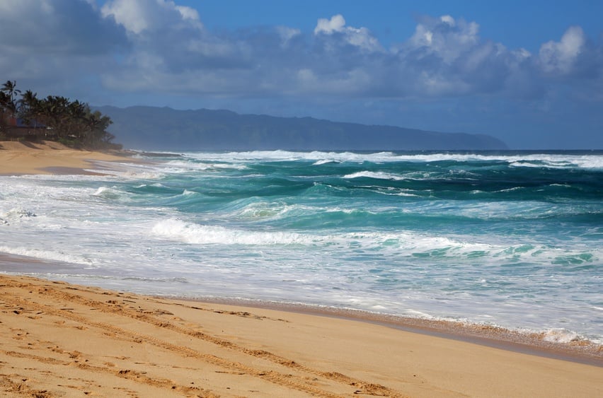sunset beach on Oahu's North Shore