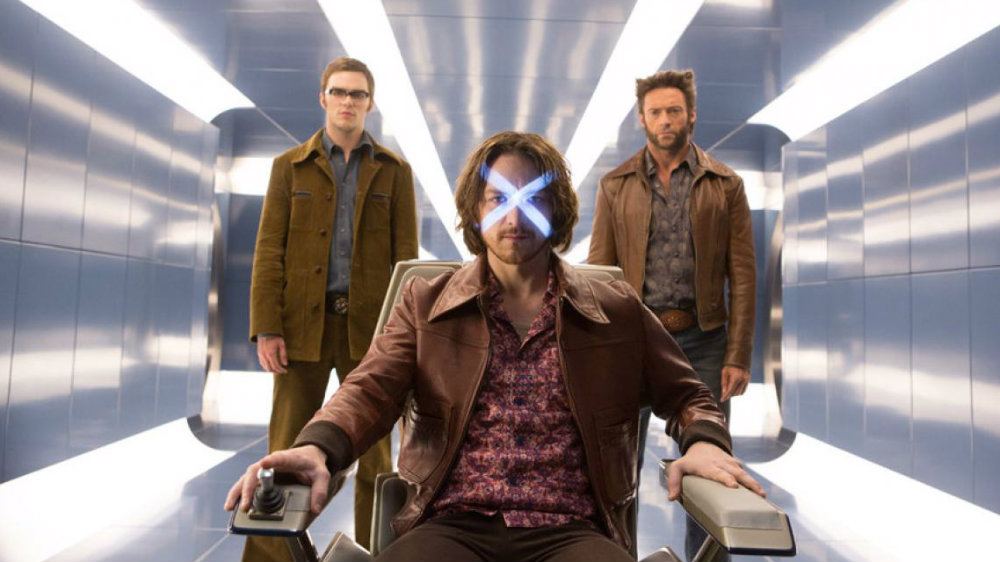 Hank McCoy, Charlies Xavier, and Logan in X-Men: Days of Future Past