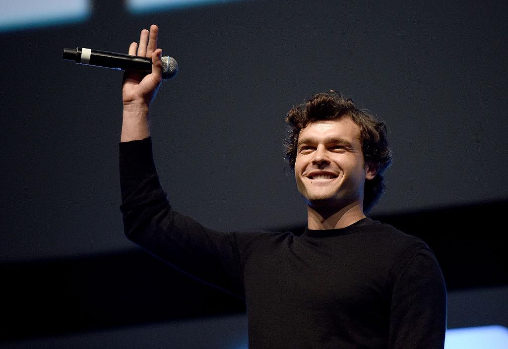 Alden Ehrenreich introduced at the London Star Wars Celebration
