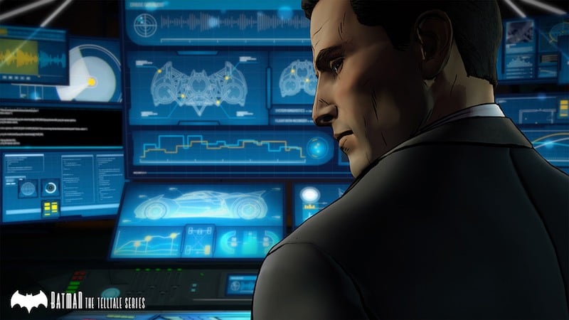 Bruce Wayne in the Batcave | Source: Telltale Games