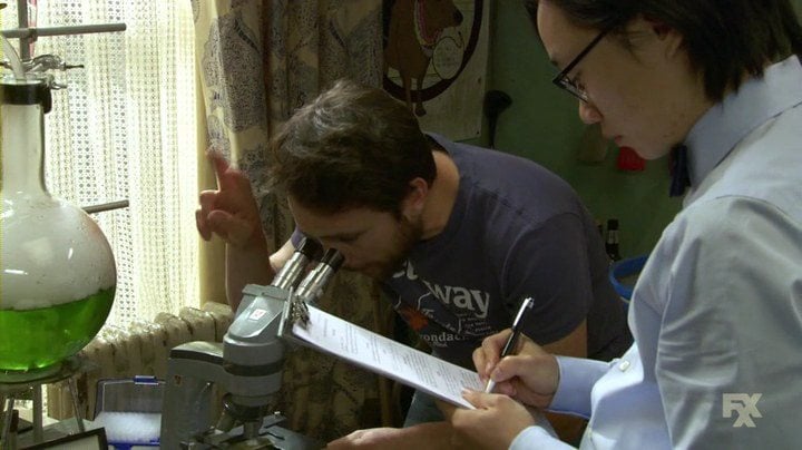 Charlie from 'Always Sunny' uses his inflated IQ scores and intelligence to conduct science experiments