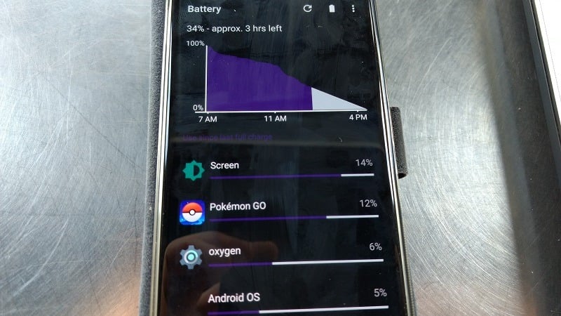 Pokemon GO uses a lot of battery