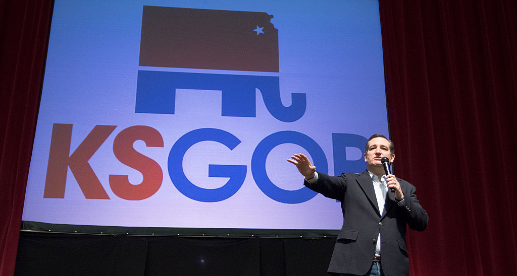 Ted Cruz at kansas campaign event