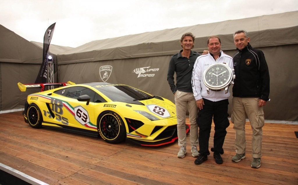 Stephan Winkelmann, Alain Delamuraz, and Maurizio Reggiani