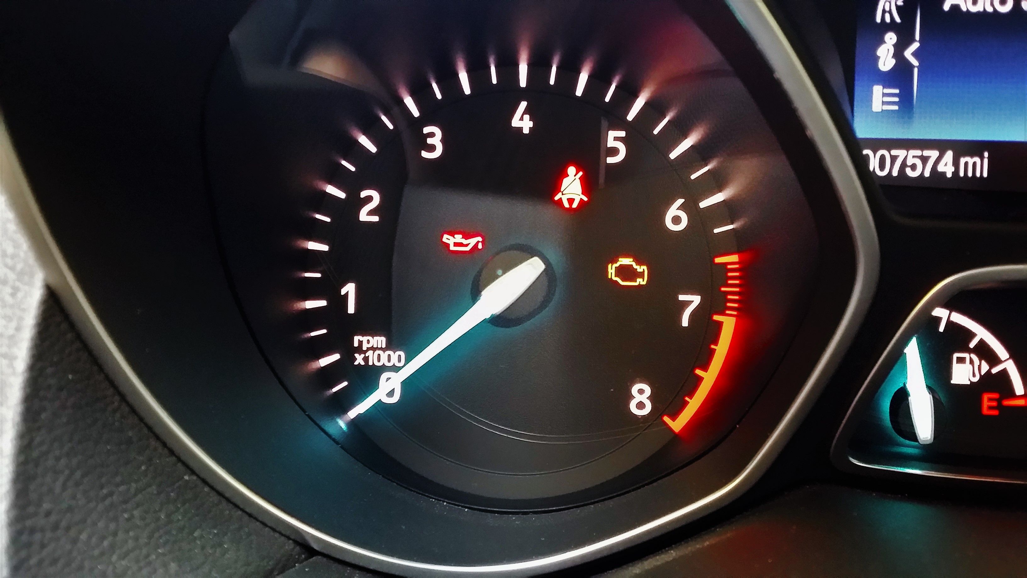 Check engine light