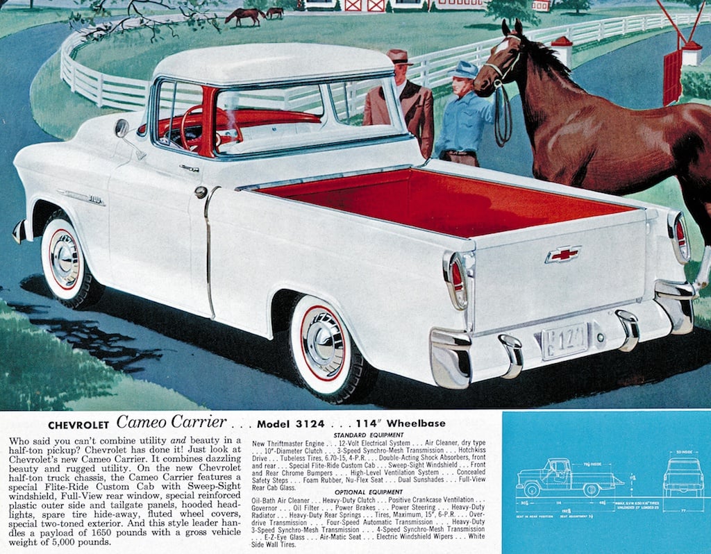 1956 Chevrolet Cameo Carrier