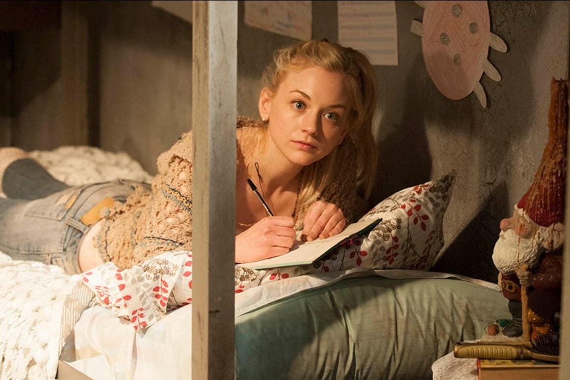 Emily Kinney as Beth Greene on The Walking Dead. Emily Kinney as Beth Greene on The Walking Dead.