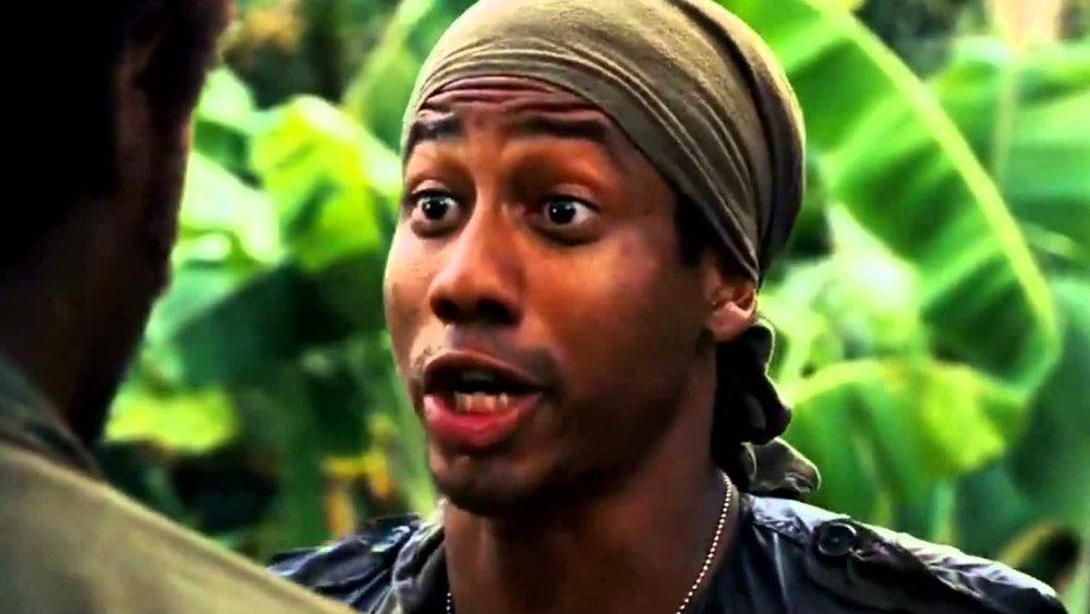 Brandon T Jackson in Tropic Thunder