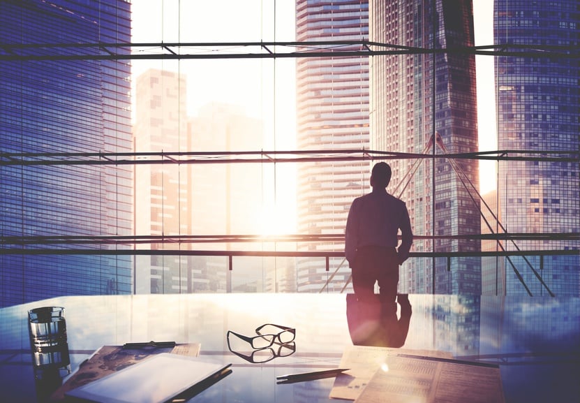 Businessman Leader Thinking