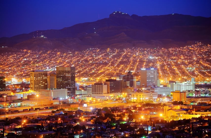view of El Paso