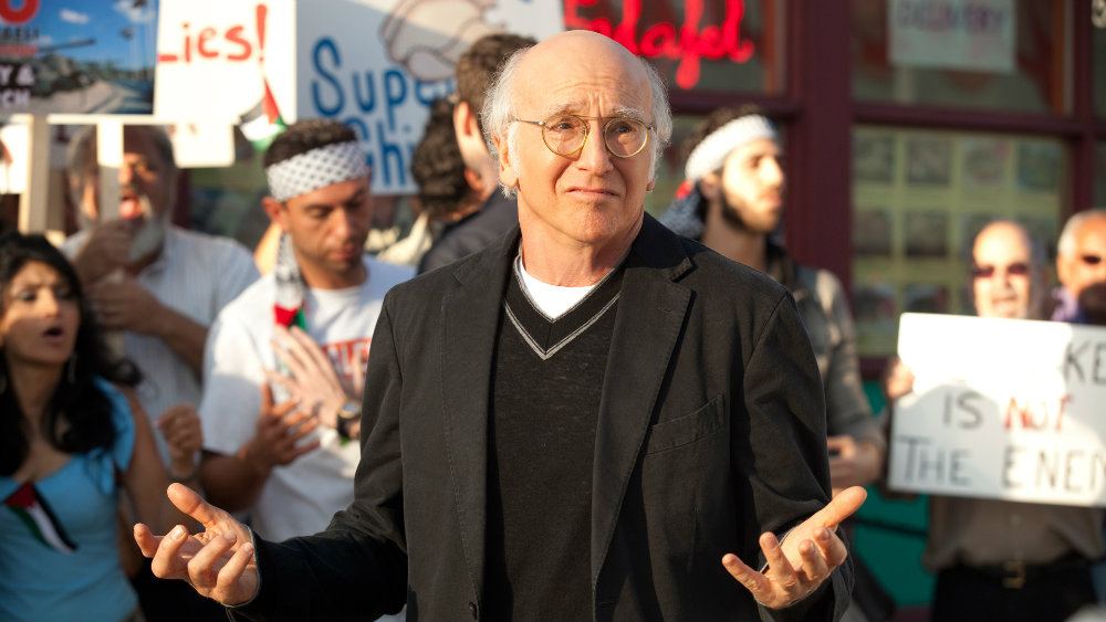 Larry David on Curb Your Enthusiasm