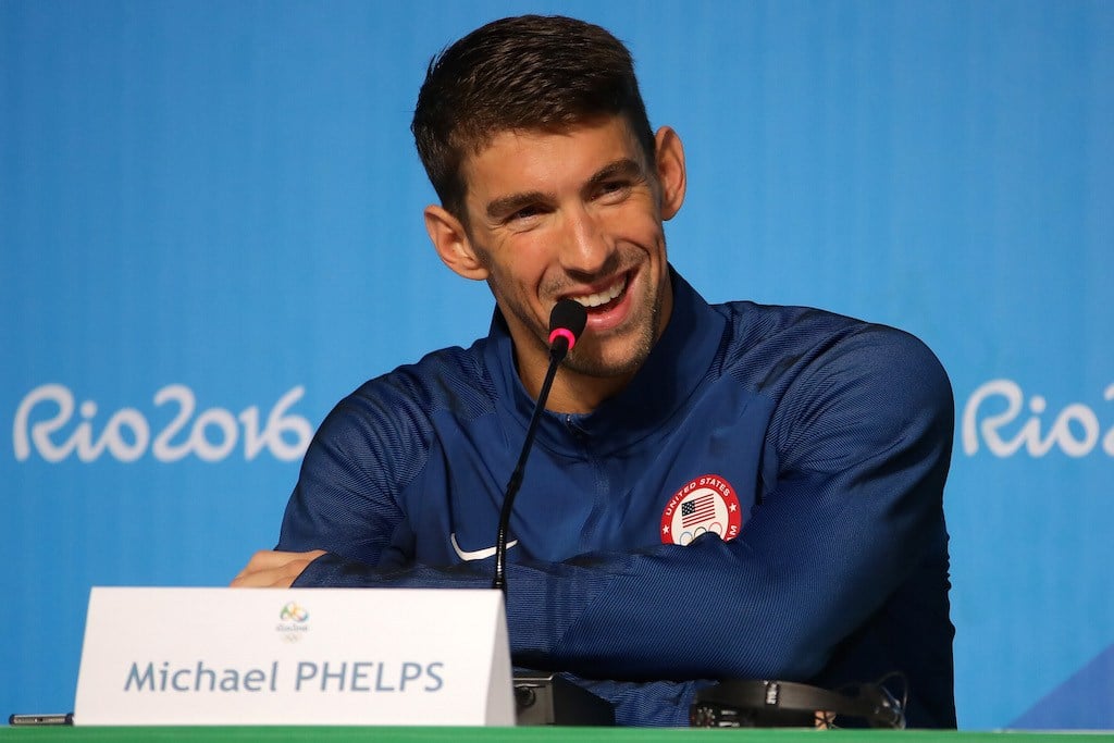 Michael Phelps knows he's good