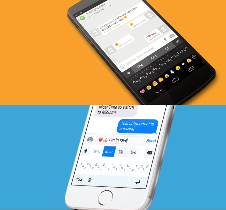 Minuum Keyboard - best emoji keyboard
