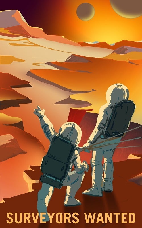 Surveying the Martian landscape