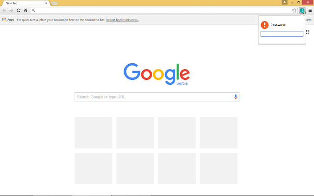 Panic Button - Chrome extensions