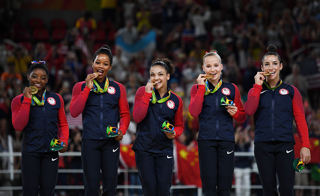 gold medal, Rio 2016 women's gymnastics