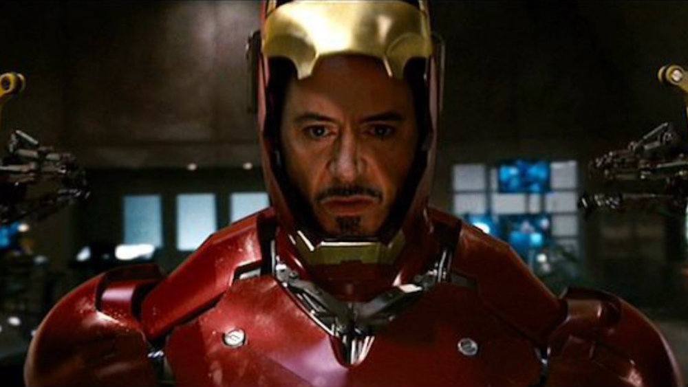 Robert Downey Jr in Iron Man