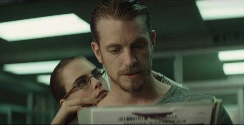 Rick Flag and June Moone in Suicide Squad