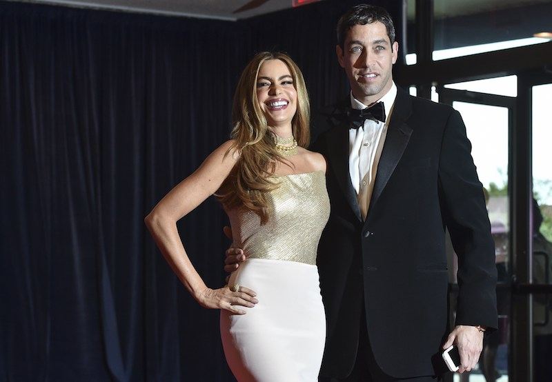Sofia Vergara and Nick Loeb arrive at the White House Correspondents' Association (WHCA) annual dinner. Sofia Vergara and Nick Loeb arrive at the White House Correspondents' Association (WHCA) annual dinner.