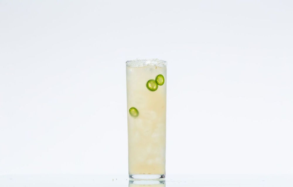 Spicy Paloma cocktail
