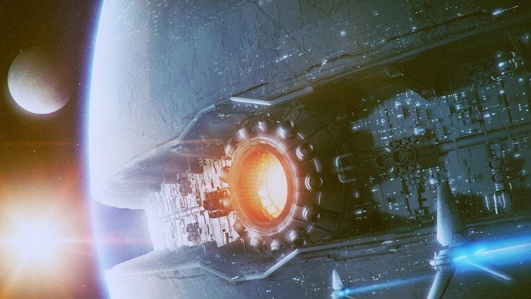 Starkiller Base in Star Wars The Force Awakens