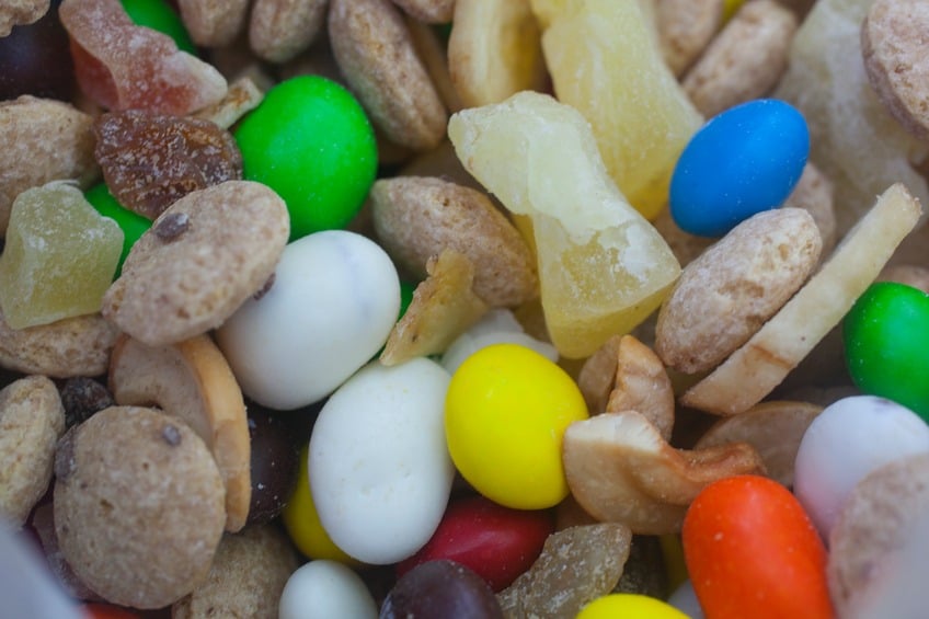 homemade trail mix.