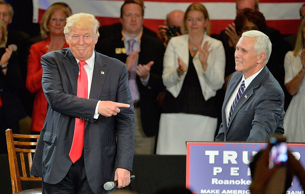 Donald Trump and Mike Pence