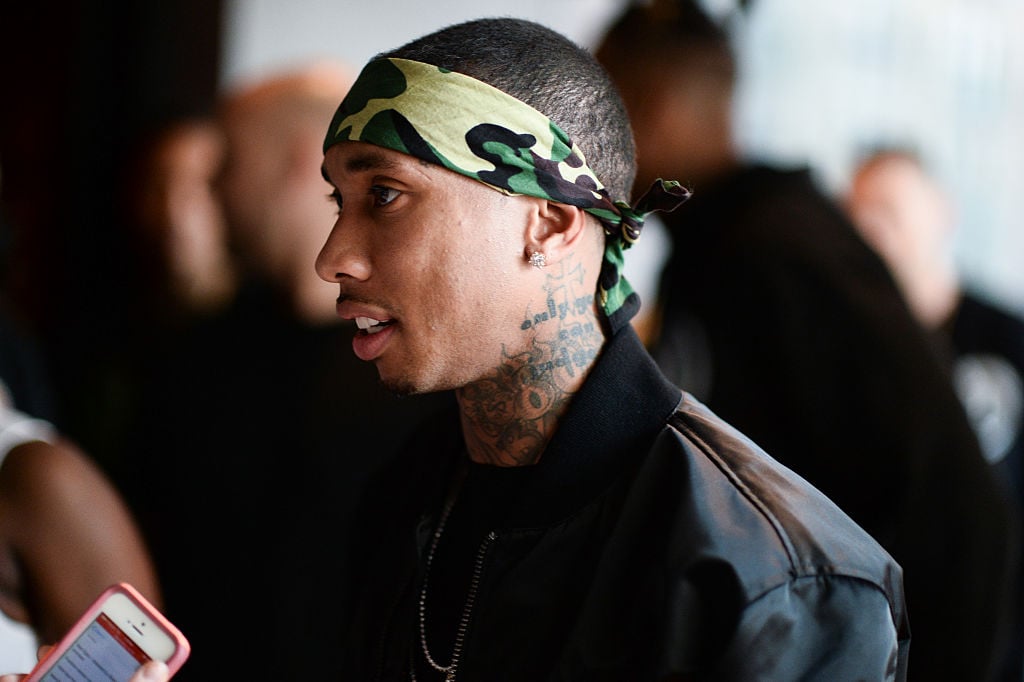 Tyga attends the Capsule Collection Party