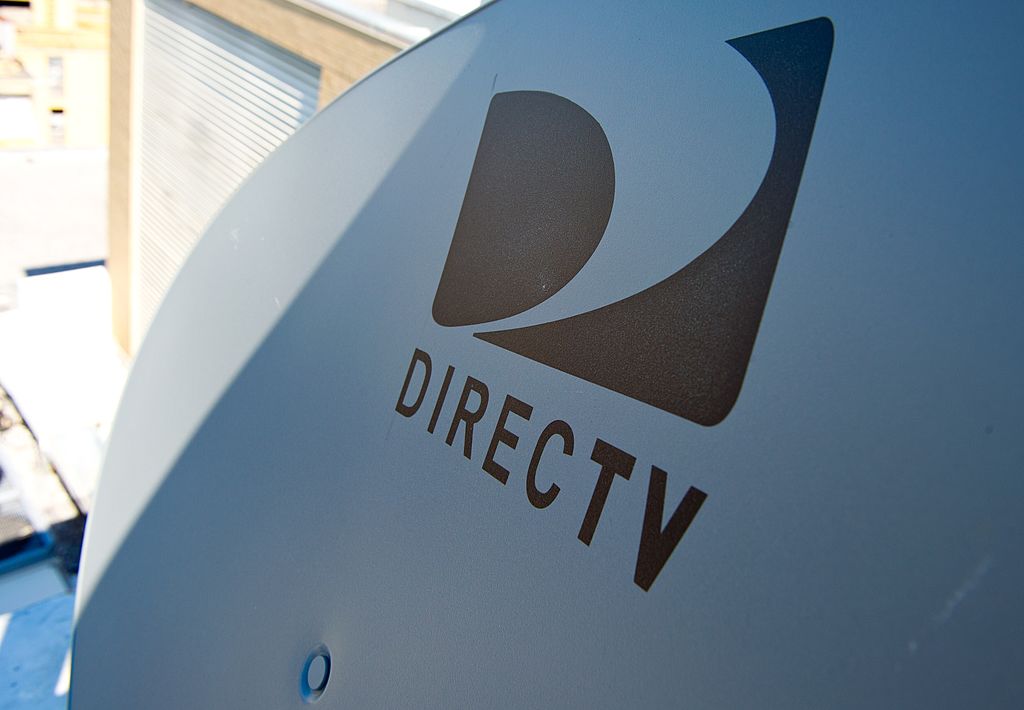 Satellite dish belonging to DirecTV