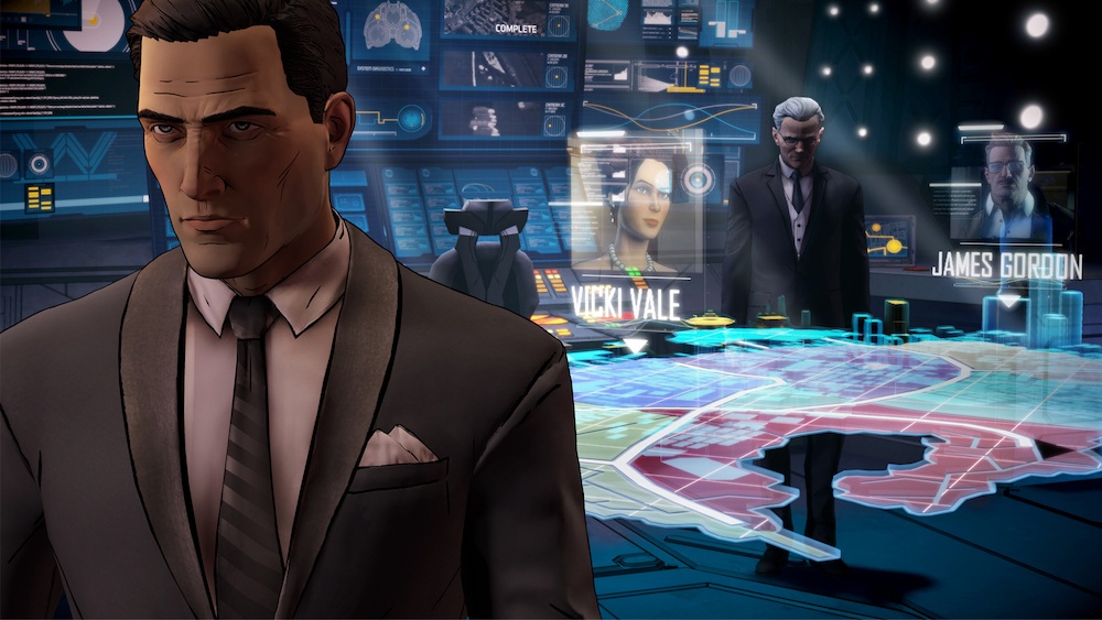 Bruce Wayne in the Bat Cave | Source: Telltale Games