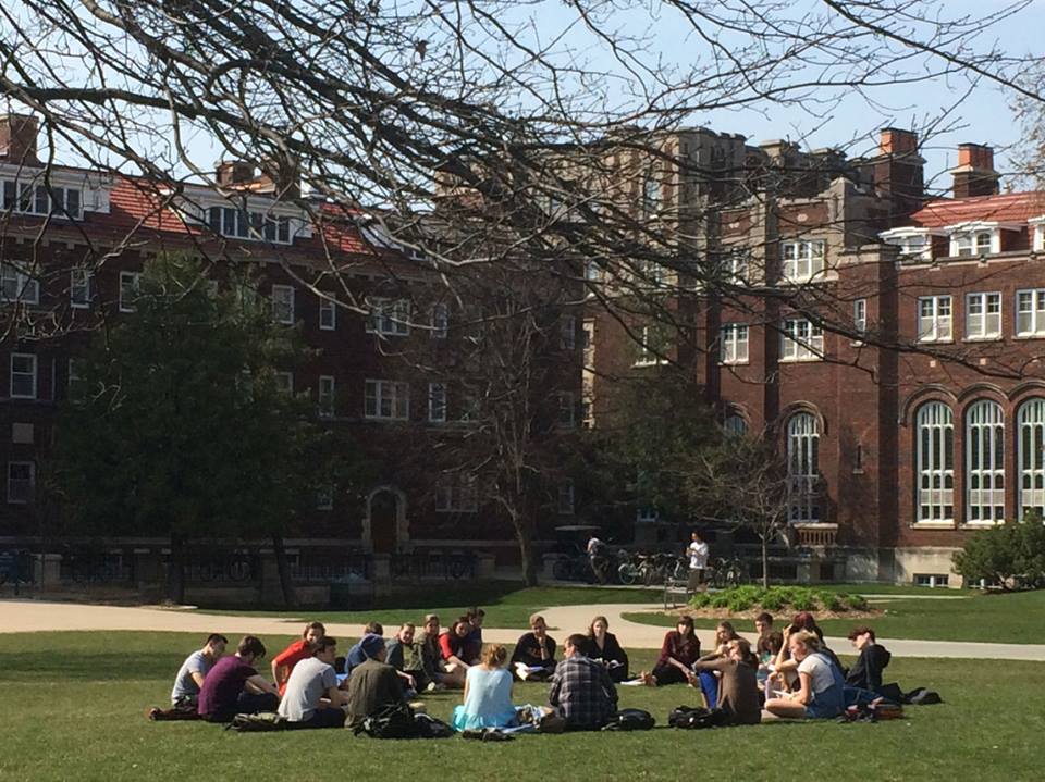 Students at Carleton College