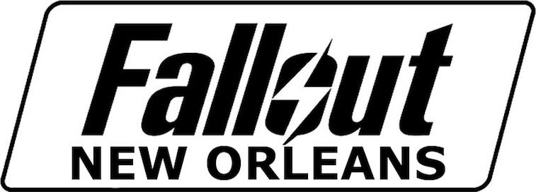 A probably fake Fallout: New Orleans logo