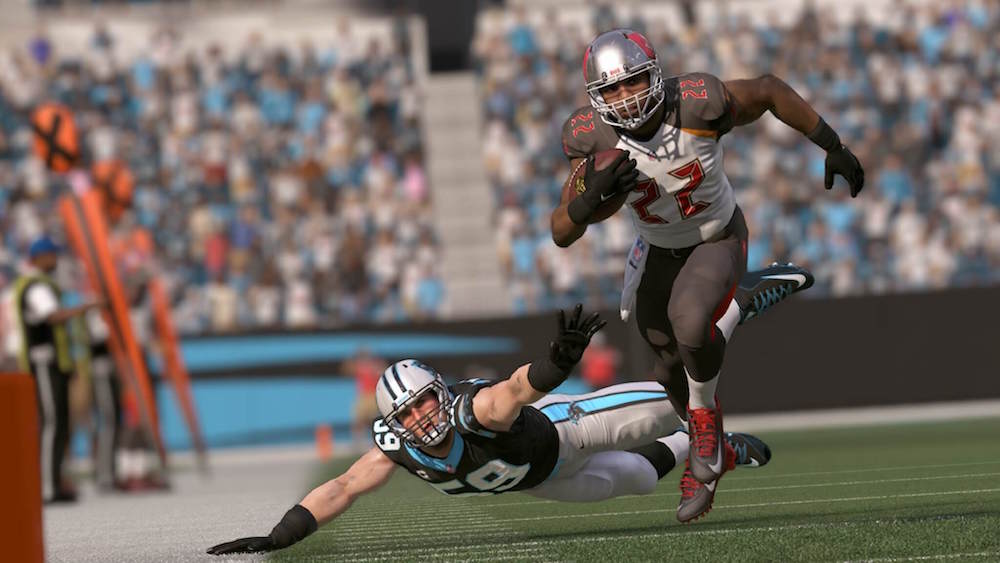 Game day in Madden NFL 17