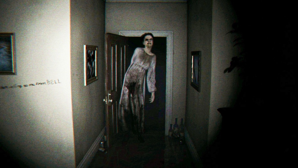 A ghost woman appears in P.T.