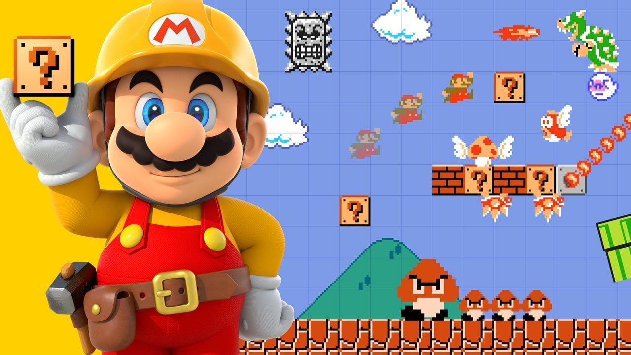 Making Mario levels in Super Mario Maker