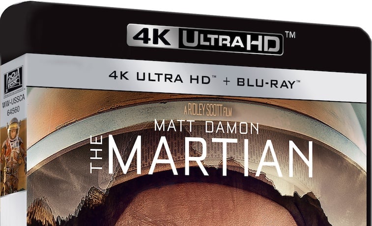 'The Martian' on UHD Blu-ray
