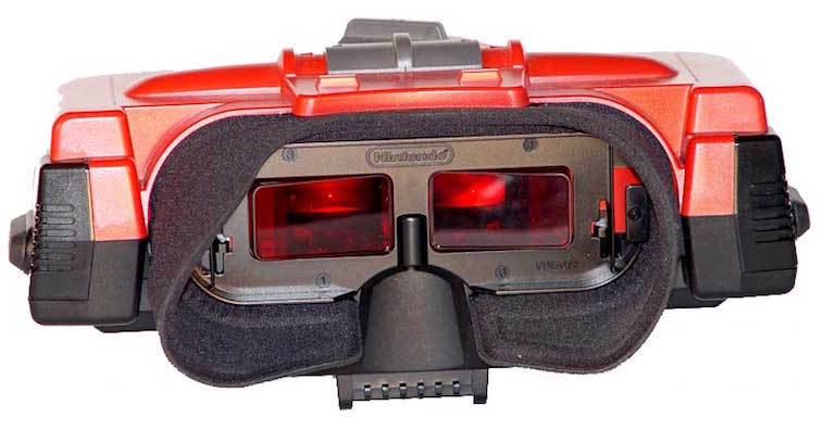 The Virtual Boy headset
