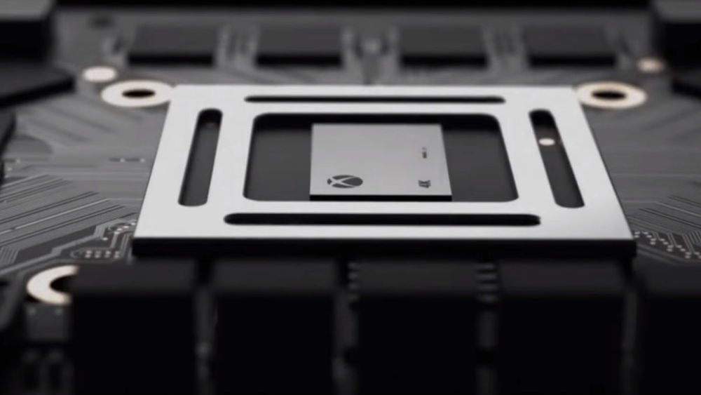 A chip that's powerful enough to be included in the Xbox One Scorpio.