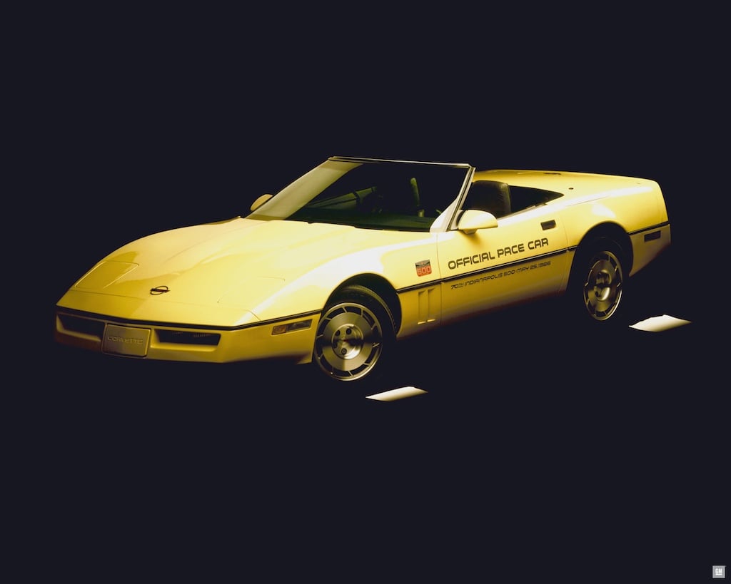 1986 Chevrolet Corvette Convertible Indianapolis 500 Pace Car