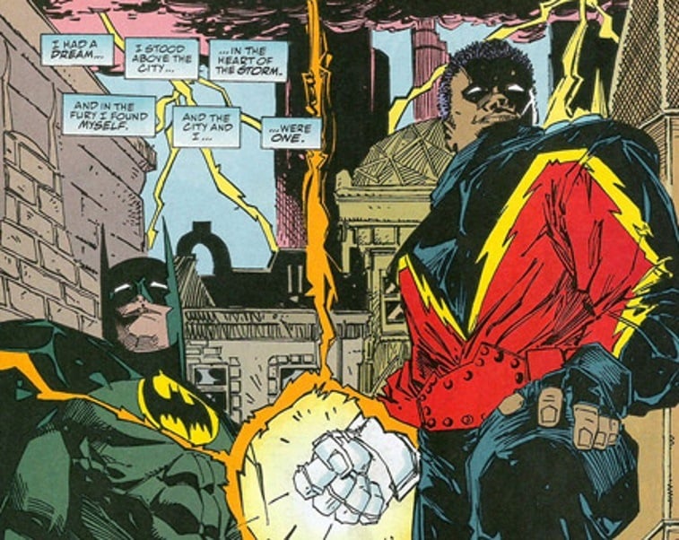 Black Lightning and Batman