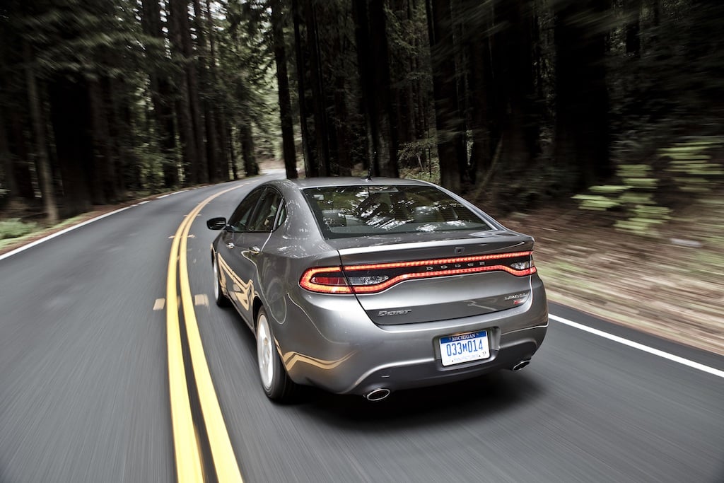 Silver Dodge Dart Limited