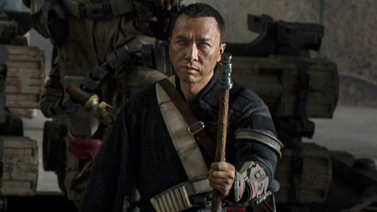 Donnie Yen in Rogue One Donnie Yen in Rogue One