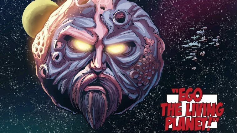 Ego the Living Planet Marvel Comics guardians of the galaxy vol. 2